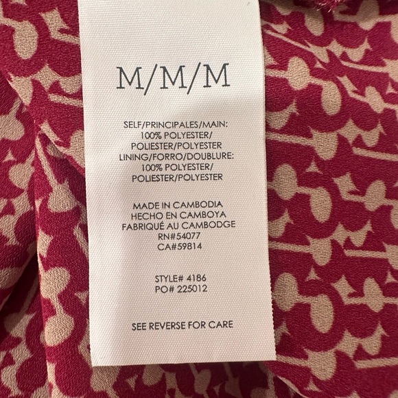 CAbi Fresco Cami Feminine Ruffle Top-Adjustable Strap-Sz Medium - Picture 9 of 10